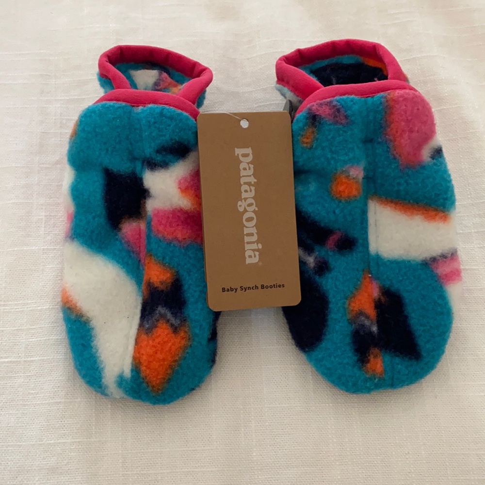Patagonia baby booties